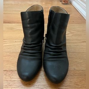 Women’s Black Wedge Bootie
